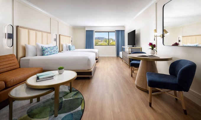 Hidden Hills Hotel | 2 Premium Two Queen, The Anza A Calabasas, Restaurant, Scenic, Near Malibu Creek