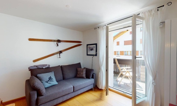 Celerina-Schlarigna Apartment | 2-room apartment on the 1st floor.