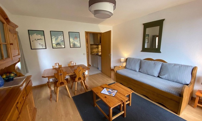 Meribel Centre Apartment | 2-room apartment for 4 people in Méribel, central and near slopes