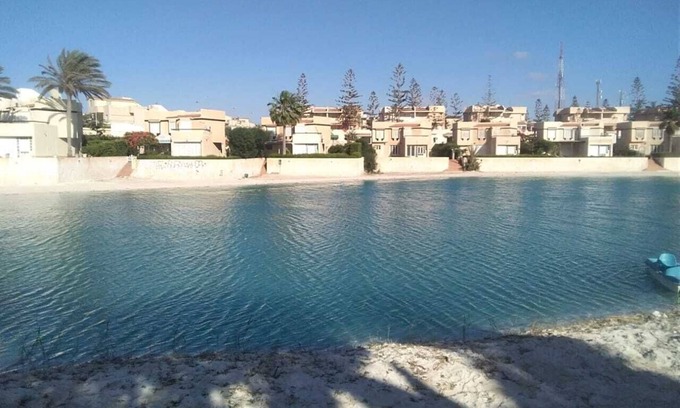 Alexandria - Mediterranean Coast Villa | 2 stories - 3 BR Villa + private garden by Lake+sea. close to Marina& Alamein