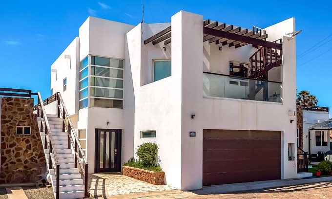 La Paloma Villa | 2-story dog-friendly villa with outdoor pool, patio, 2 balconies, streaming, AC