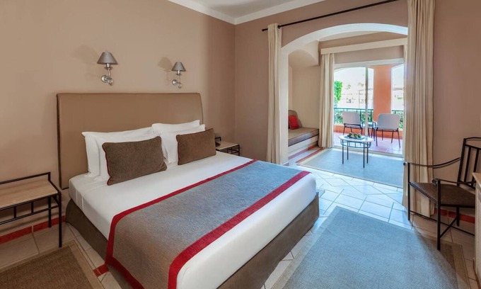Makadi Bay Resort | 2 Vibrant Rooms with Balcony and Outdoor Pool with Easy Access to Makadi Beach