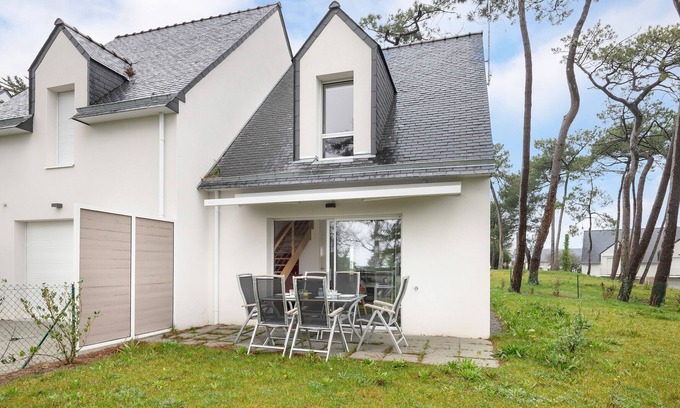 Sarzeau Ski Chalet | 210m from the beach - Pretty house for 6