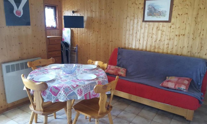 Aussois Apartment | 22 m² Studio flat ∙ 1 bedroom ∙ 4 guests