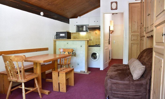 Pralognan-la-Vanoise Apartment | 24 m² Studio flat ∙ 1 bedroom ∙ 4 guests
