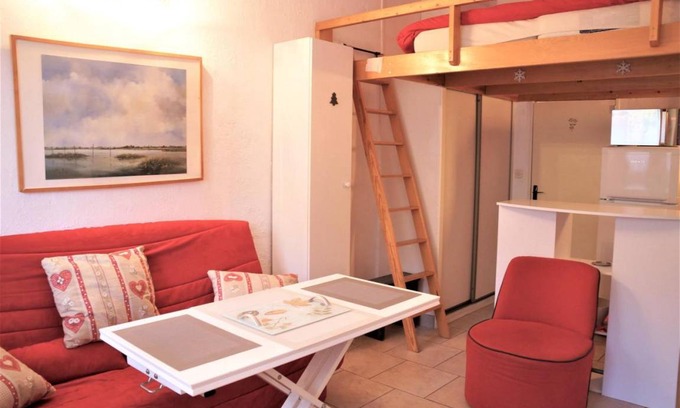 Pra Loup Apartment | 24 m² Studio flat ∙ 1 bedroom ∙ 4 guests