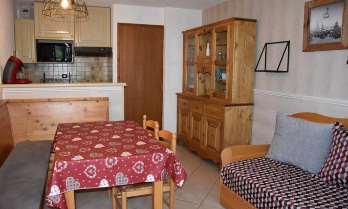 Pralognan-la-Vanoise Apartment | 27 m² Apartment ∙ 1 bedroom ∙ 4 guests