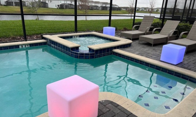 Kissimmee Villa | 2933 Fable Street · 33 Disney Villa Game Room Theater Pool EV Charger