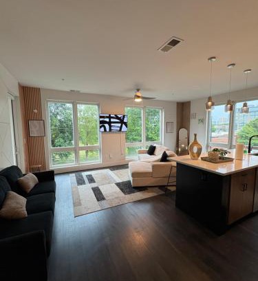 Home Park Apartment | 2BD Midtown ATL W-Balcony & Black Truck Option