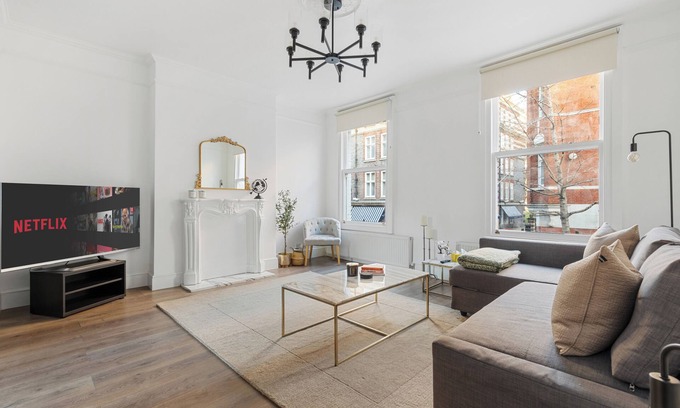 Vincent Square Apartment | 2Bed 3Bath Family Flat in SW1P/6ppl