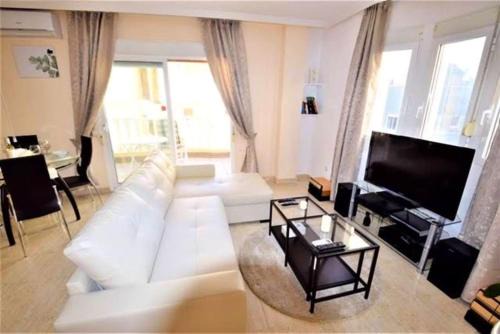 Guardamar del Segura Apartment | 2BED FLAT WITH BIG LOUNGE&POOL!5min WALK TO BEACH!