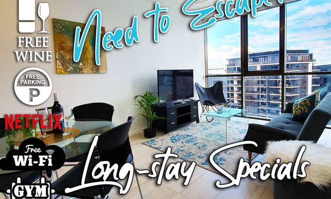 Newstead Apartment | 2BR Food & Drink Hub ★Gym★Pool★Views★Roof Terrace