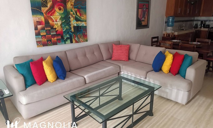 South Hotel Zone Villa | 2br handwritten Suite oceanfront in Puerto Vallarta, Los Tules Condominium.