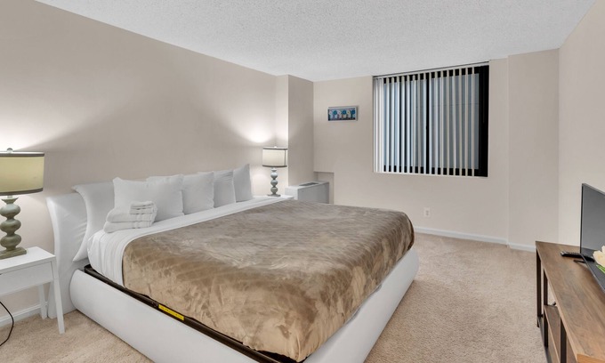 Crystal City Apartment | 2BR Modern Apt with Easy Access to City