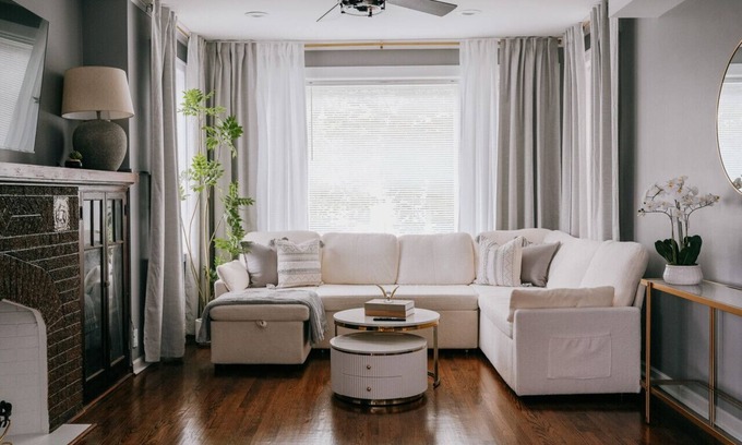 Cragin Apartment | 2BR, Sleeps7 Coffee Station, Backyard w/Grill