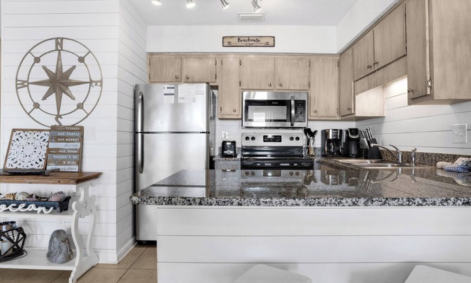 West Panama City Beach Condo | 2BR Steps to Sand Pool, Near Pier Park + Free Attraction Tickets!