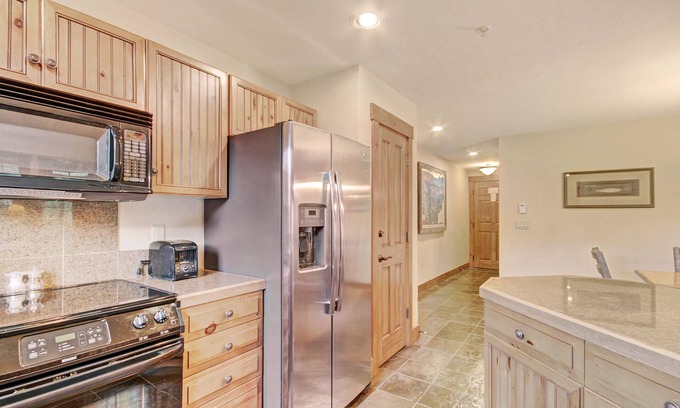 Breckenridge Condo | 2br W/Deck + Alpine Views Sleeps 6 - Ski-in Access 2 Bedroom Condo by RedAwning