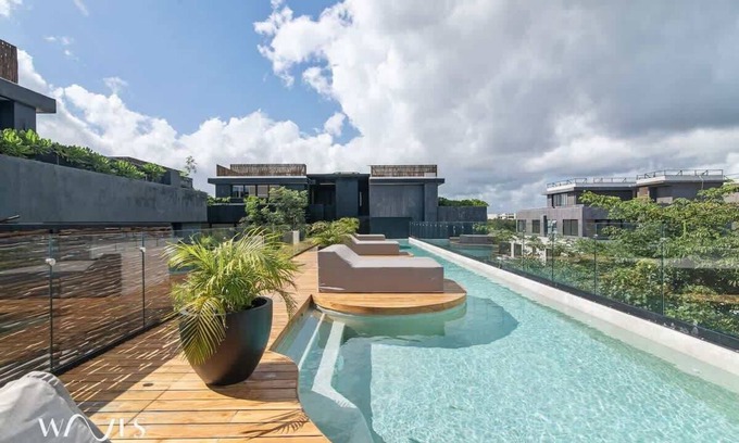 Zama Condo | 2BR W/private Pool - Steps Away From the Beach