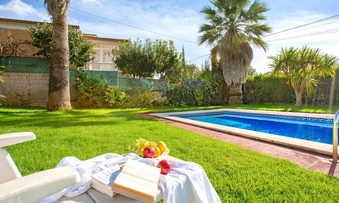 Lloret Blau Villa | 2FIN01 - Cozy 3 bedroom house with garden and private pool located in a quiet residential area