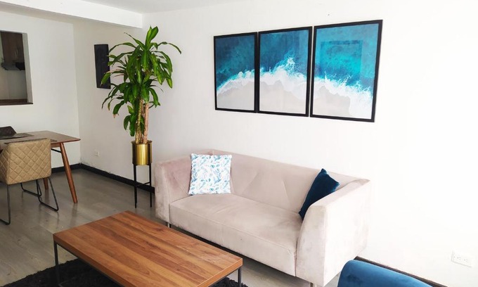 Usaquen Apartment | 3 Apartamento completo Cedritos Minimalista