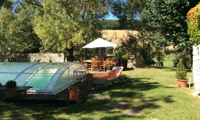 Jegun Other | 3 beautiful rooms with private terrace or balcony in an old farmhouse