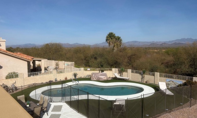 Fort McDowell House | 3 BED 2 BATH POOLSIDE CHARMER WITH GORGEOUS MOUNTAIN VIEWS!