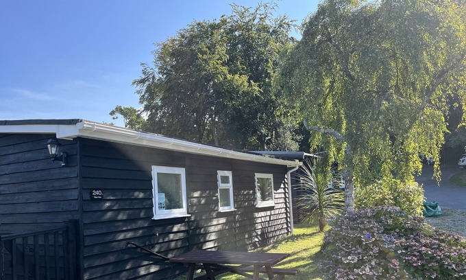 Bont Newydd Ski Chalet | 3 Bed Stunning Riverside Cabin in Snowdonia (240)