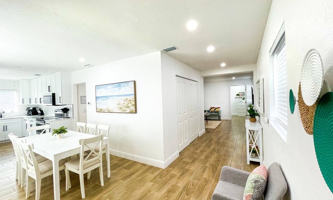 Port Tampa City House | 3 Bedroom 2 Bathroom , Washer& Dryer .fully stocked Kitchen, You will find everything you need.