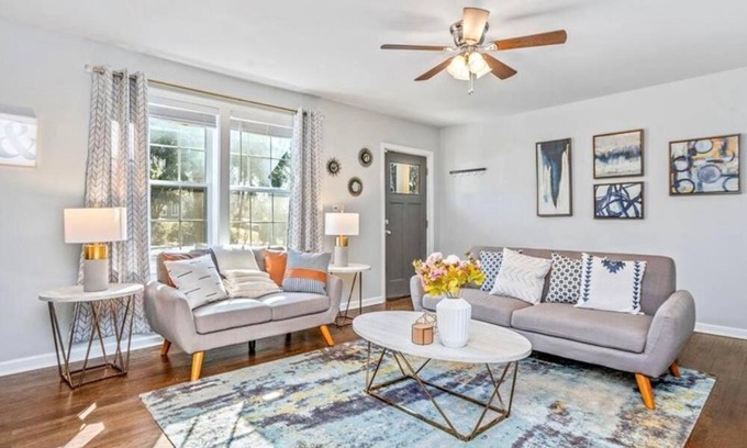 Atlanta House | 3 Bedroom Home with a Fire Pit and Hot Tub