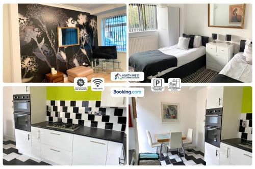 Warrington House | 3-Bedroom House in Warrington with Free Parking Ideal for Contractors and Family Stays