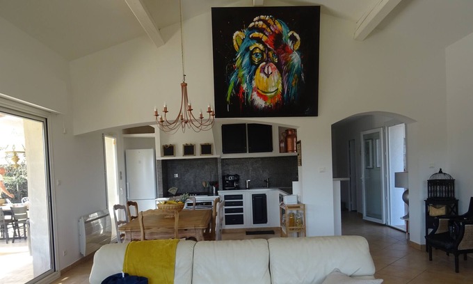 Flassans-sur-Issole House | 3 bedroom villa with its dominant view