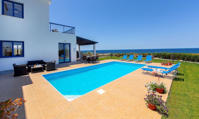 Pomos Villa | 3-Bedroom villa with incredible beach and sunset views.