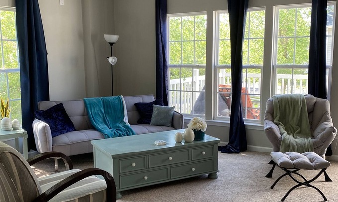 Paw Creek House | 3 br, 2.5 bath unit, beautiful view from the deck & kitchen, min to Blakeny