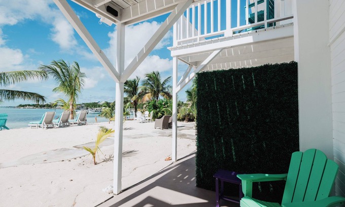 Great Guana Cay Hotel | #3 - Guana Beach Inn @sunset beach, Guana Cay
