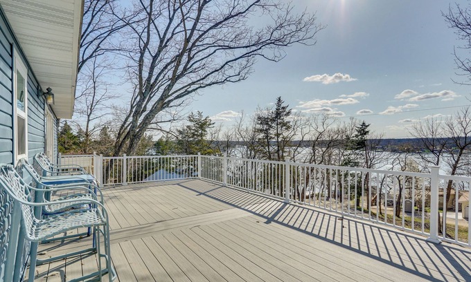 Rocky Mount House | 3 Mi to the Lake: Rocky Mount Home w/Water Views!