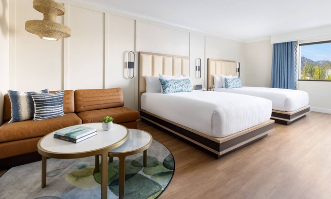 Calabasas Hotel | 3 Premium Two Queen, The Anza A Calabasas, Pool, Near Malibu Creek State Park