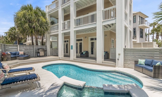 San Juan House | 3-Story Home on 30A - 4BD/3BA Pool & Hot Tub