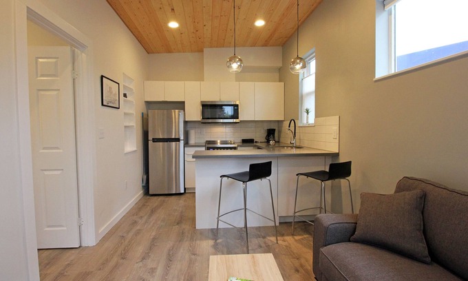 Rose City Park House | 30+Day Rental -Pet Friendly! Private Guesthouse.