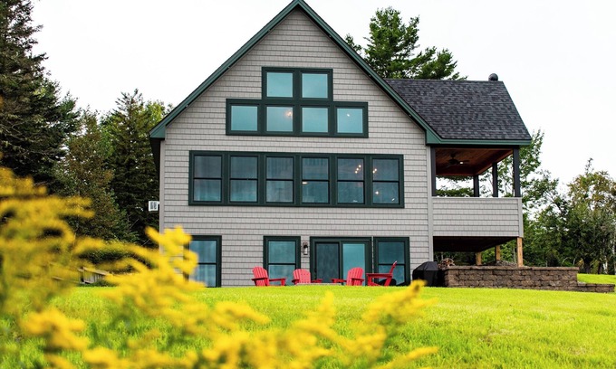Rangeley House | 30 Hilltop - Brand new custom built home with views of Rangeley Lake