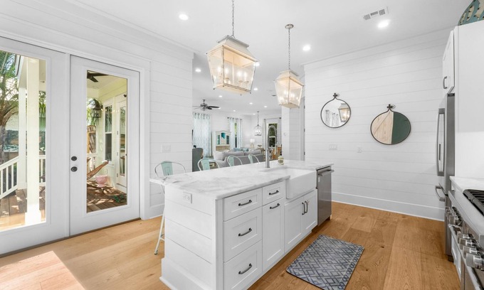 Seagrove Beach House | 30A Beach House - Under the Palms