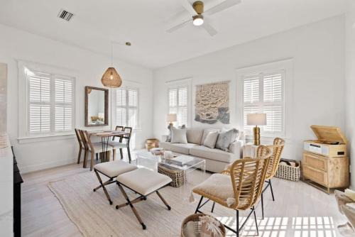 Rosemary Beach House | 30A Beach Villa Steps to Beach Dog Friendly with Peloton and Bikes
