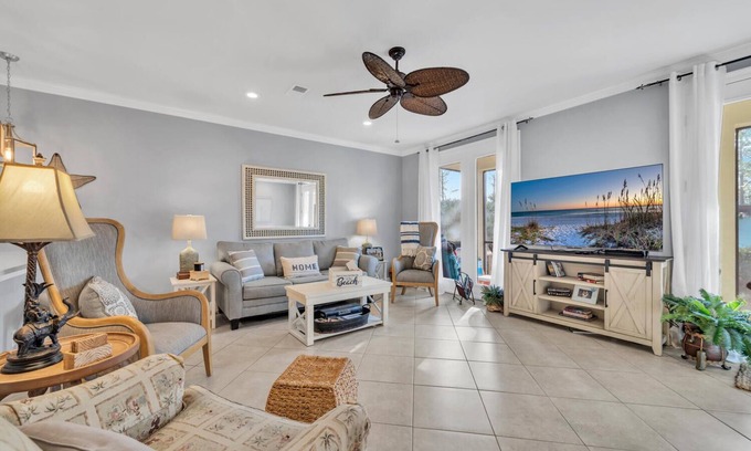 Gulf Place House | 30A Luxury town Home, pool side newly renovated, Pet Friendly/5 min. to beach