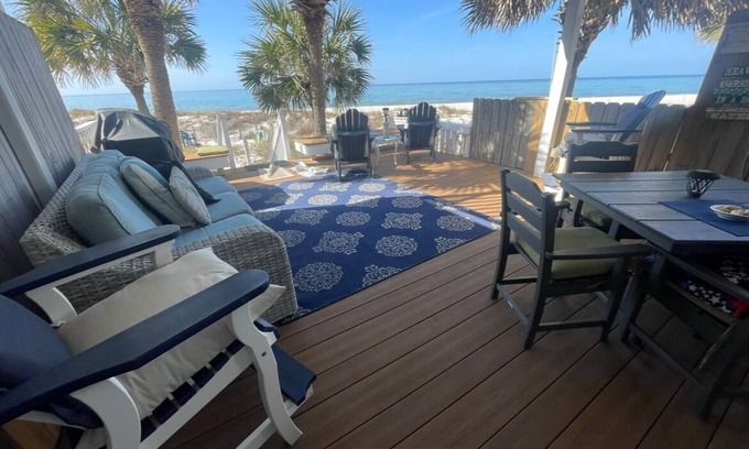 Panama City Beach Villa | 30A Sparkling Clean 🦋Salt therapy!Stay on BeachWest , pier park ocean front