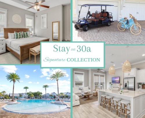 Panama City Beach House | 30YAY by Stay on 30A, Golf Cart-Resort-Style Pool