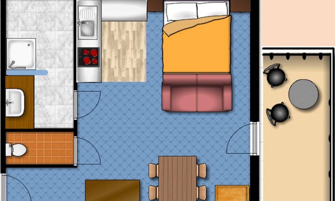 Thomatal Apartment | 35 m² Apartment ∙ 1 bedroom ∙ 4 guests