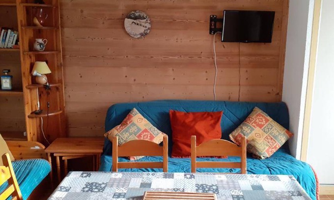 Aussois Apartment | 36 m² Studio flat ∙ 1 bedroom ∙ 4 guests