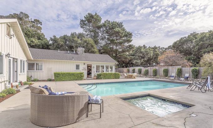 Carmel Valley House | 3799 Carmel Valley Retreat ~ Pool, Jacuzzi, Games