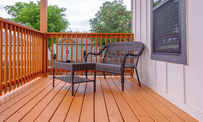 Near East Side Apartment | 3br-2ba Cityscape Haven With Panoramic Tower View!
