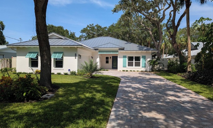 Wabasso Beach Villa | 3BR/2BA, Heated Pool - Walk to Beach
