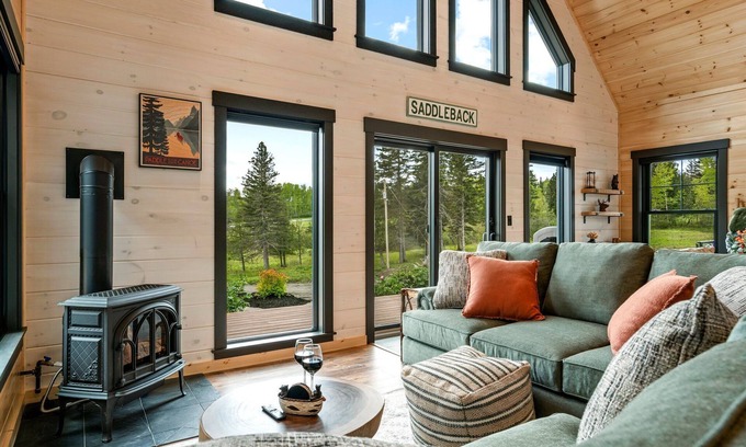 Rangeley House | 3BR Escape w/Hot Tub + Grill + Fireplace